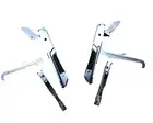 GENUINE OEM EMILIA OVEN DOOR HINGES (KIT) HINGES + SUPPORTS COMPLETE ASSEMBLY