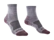 Bridgedale Hike Lightweight Merino Performance Ankle Womens Socks - Heather/Dam - SM