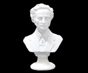 Bust (Italian) Crushed Marble 30cm -Chopin