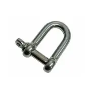 1/2" Chain D type Rigging Bow Shackle Anchor Boat 316 Stainless Steel Paracord