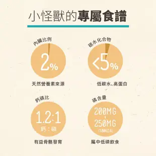 LitoMon 怪獸部落 貓族 98%鮮肉主食糧 1.8KG 貓糧 雞肉 竹筴魚 鮮肉糧 主食糧 貓主食【寵物主義】