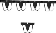WRITWAA ing Crotch Pants Accessories for Wear-resistant Groin Guard Wear-resistant Crotch Guard Reusable Crotch Guard Training Groin Protector Reusable Crotch Protector Emulsion Black