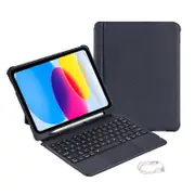 Nevenka Backlit Detachable Keyboard Case with Precisive Trackpad for iPad 10th 10.9inch