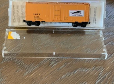 Micro-Trains Line N Scale #21190 American Colloid 40' Standard Box Car NIB
