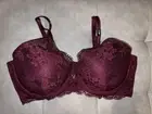 NWT Victoria's Secret Lace Love Cloud Lightly Lined Plunge Kir Bra sz 40D