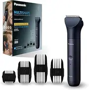 Panasonic ER-CKL3-A301 MULTISHAPE [Modular Personal Care System] Hair Cutting Set, Main Unit & Hair Cutting Attachment, 15 Length Settings, 4 Comb Attachments, Lithium-Ion Battery, Black