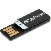Verbatim USB Flash Drive MPN 43951 16GB Clip-it - Black