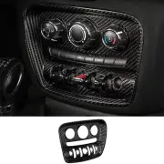 Fit For Mini Cooper Clubman F54 Dry Carbon Fiber Console AC Button Control Frame