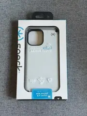 Speck Presidio 2 Armor Cloud Case for iPhone 12 & iPhone 12 Pro 6.1" White Black