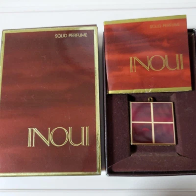 SHISEIDO lNOUl Solid Perfume Parfum Vintage Rare