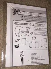 Guitar Hero Quick Start Guide & Stickers NEW In Pkg