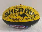 ️EARLY 2000s SIGNED RICHMOND TIGERS SHERRIN FOOTBALL AFL MATTHEW RICHARDSON