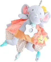 SUPVOX Creative Doll and Newborn Saliva Towel Soft Comfortable for Soothing and Appeasing for Playtime and Drooling Present