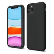 Tough On Liquid Silicone Phone Case for iPhone 11 Pro Max - Black