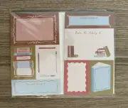 Barnes & Noble Bookplate Sticker Labels 8 Assorted Sizes 80 Labels