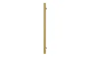 Radiant VTR-950 Vertical Heated Towel Rail - 40 x 950 mm - Brushed Gold - Stainless Steel
