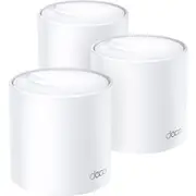 TP-LINK DECOX60-3PK Ax5400 Whole Home Wifi6 System 3 Pack 3.20V