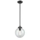 Innovations Beacon 8" Mini Pendant, 284-1S ORB/Seed Glb - 284-1S-OB-G204-8