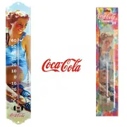 Coca Cola Thermometer Pinup Blue - Coke
