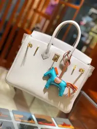 在飛比找Yahoo!奇摩拍賣優惠-『RP精品』HERMES 愛馬仕Birkin 25cm 奶昔