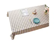 Waterproof and oil-proof PVC table cloth wipes table cloth, suitable for indoor and outdoor