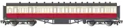Bachmann 76031 HO Scale Red Exp Brake Coach