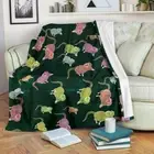 Mouse Rat Blanket Throw Fleece Cozy Couch Sofa Plush Bedding Adult Kid Gift