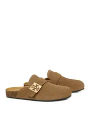 Tory Burch Women's Mellow Slip On Buckled Mule Clogs