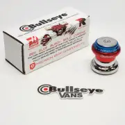 NEW - BULLSEYE BMX 1 1/8" RACEWORKS PRESS IN HEADSET - BLUE, RED, CHROME COLORS