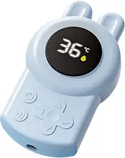 Gmokluytw Bath Temp Gauge for Baby, Cute Rabbit Waterproof Digital Temp Gauge Floating Toy, Cartoon Bathtub Safety Sensor, Temperature Monitoring for Children's Day, Birthday, Easter