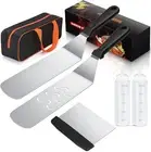 Blackstone Griddle Accessories Kit, 6Pcs Flat Top Grill Accessories Set for Blac