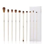 10pcs Foundation Eyeshadow Blush Eye Brow Makeup Brush