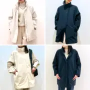 UNIQLO Block Tech Half Coat Women's 4 Colors XS~3XL Water-repellent finish