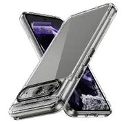 YSM For Google Pixel 8 Phone Case Metal+Acrylic+TPU Precise Lens Cutout Mobile Phone Cover