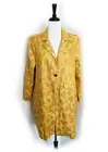 NEW Sundance Size XL Petite Sundown Regalia Jacket Golden Yellow Linen Jacquard