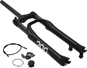 Spinner 300 24" Suspension Fork 100 mm 1 1/8" Remote Lockout, Matte Black, SP2682-Y