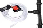 G3/4 Garden Irrigation Device Kit, Fertilizer Injector Switch Filter Water Tube, Agriculture Drip System Tools for Garden Liquid Fertilizer Injection Watering Indoor Outdoor