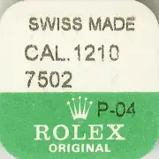 ROLEX FACTORY NEW SEALED 1210-7502 Barrel with Arbor 7502