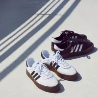 在飛比找蝦皮購物優惠-ADIDAS SAMBAROSE W 兩色 焦糖 厚底 餅乾