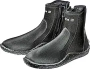 Scubapro Delta 5mm Dive Boot Neoprene with Side Zipper | 2019 Upgraded Unisex Wetsuit Boots, Use in Moderate or Cold Water for Watersports: Diving, Snorkeling, Beach, Boat, Lake, mud, Kayak and More!
