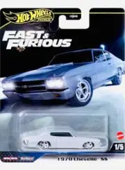 Hot Wheels Fast & Furious 1970 Chevelle SS #1/5 Grey 1:64 Scale ZC48