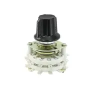 4P5T 4 Pole 5 Positions 2 Deck Band Channel Rotary Switch Selector