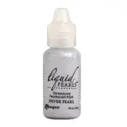 Ranger, Liquid Pearls, Pearlescent Paint, Add Dimension, Silver Pearl, Puffy