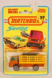 Matchbox Superfast # 71 Bronze Cattle Truck MB71-C1