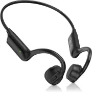 Bone Conduction Headphones Bluetooth 5.3 Open Ear Headphones with Mic 7H Headset