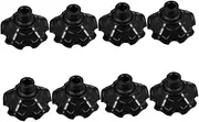 WOONEKY 8pcs Outdoor Folding Chair Leg Caps Stylish Stool Feet Protectors for Camping Hiking and Picnics Floors from Scratches Versatile Hiking Accessories