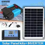 12V To 110V/220V Solar Panel System 600WSolar Panel Battery Charge Controller