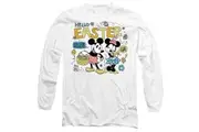 Mickey Mouse Unisex Adult Hello Easter! Minnie Mouse Easter T-Shirt (White) - UTTV14573