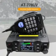ANYTONE AT-778UV Dual Band Transceiver Mobile Radio VHF/UHF Two Way Radio +Cable