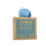 Lint Free Cleaning Towels Pack of 100 Sheets 9" x 17" (BLUE)